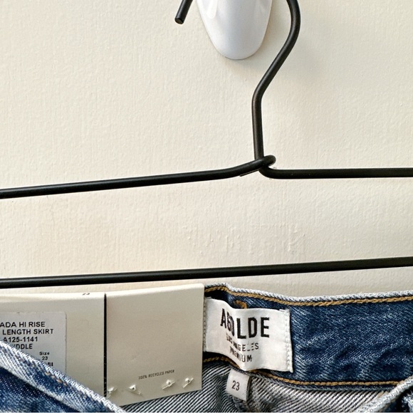 NWT Agolde Ada Skirt Size 23 - Picture 2 of 4